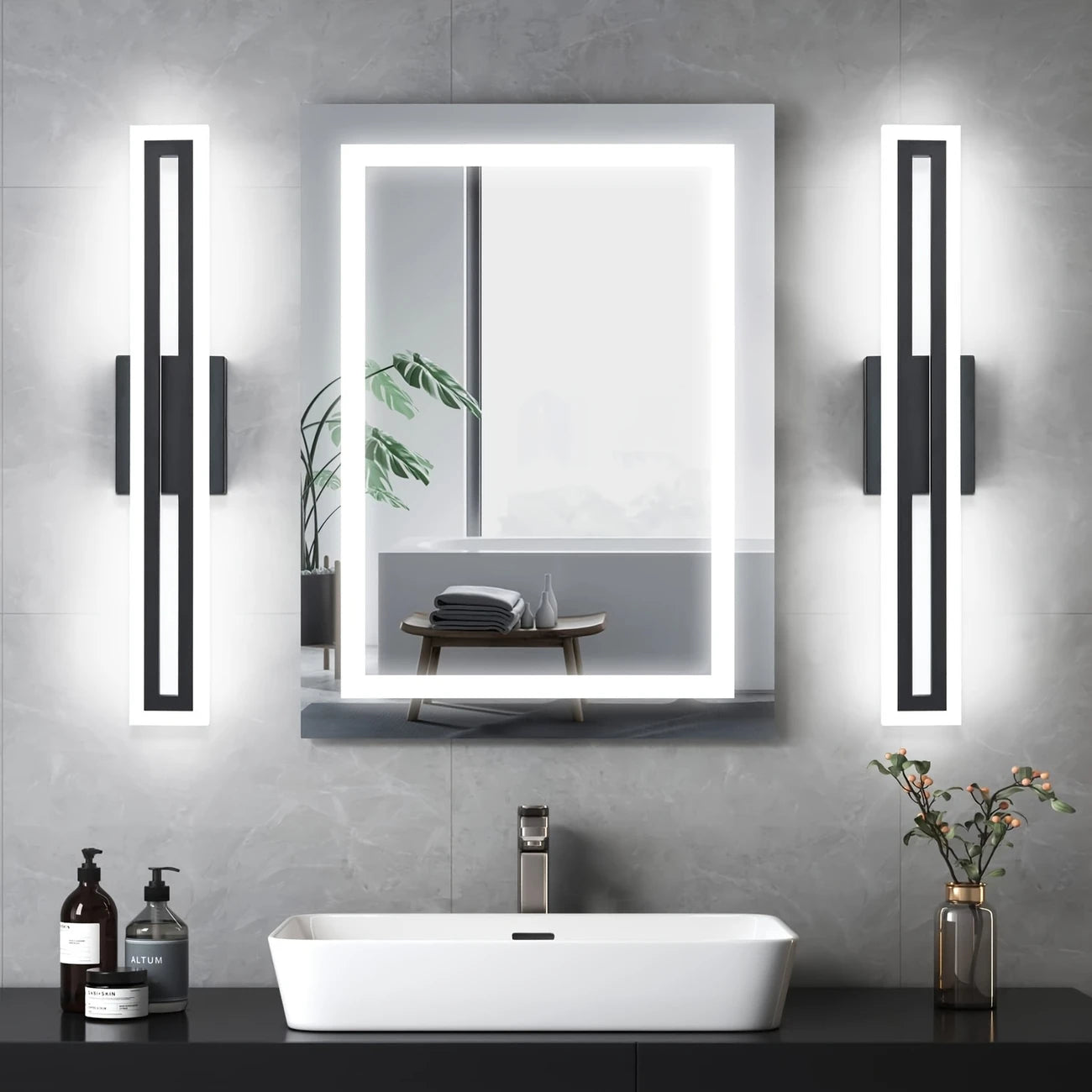 LED Bathroom Light Fixtures