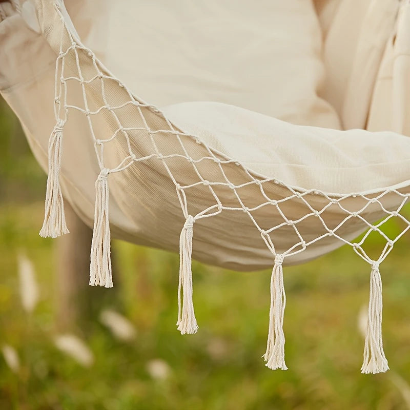 Outdoor Tassel Hammock Chair