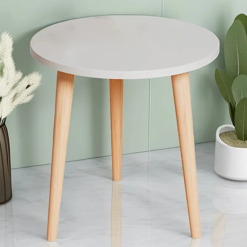 Wooden Round Side Table