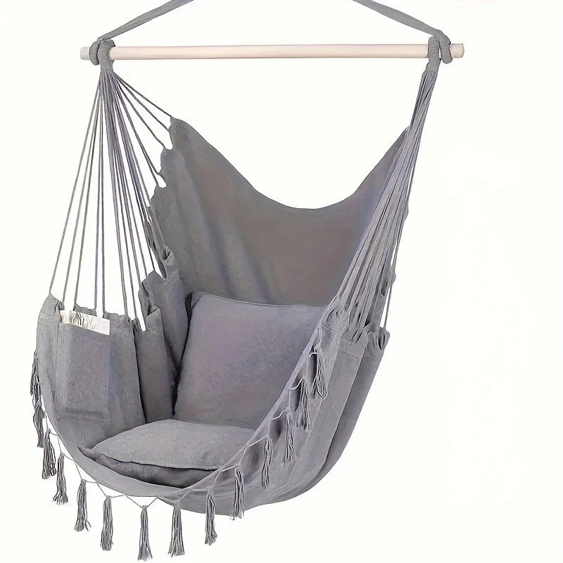 Outdoor Tassel Hammock Chair
