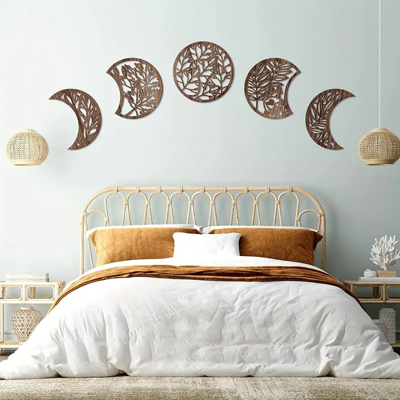 Moon Phase Wall Decor Set
