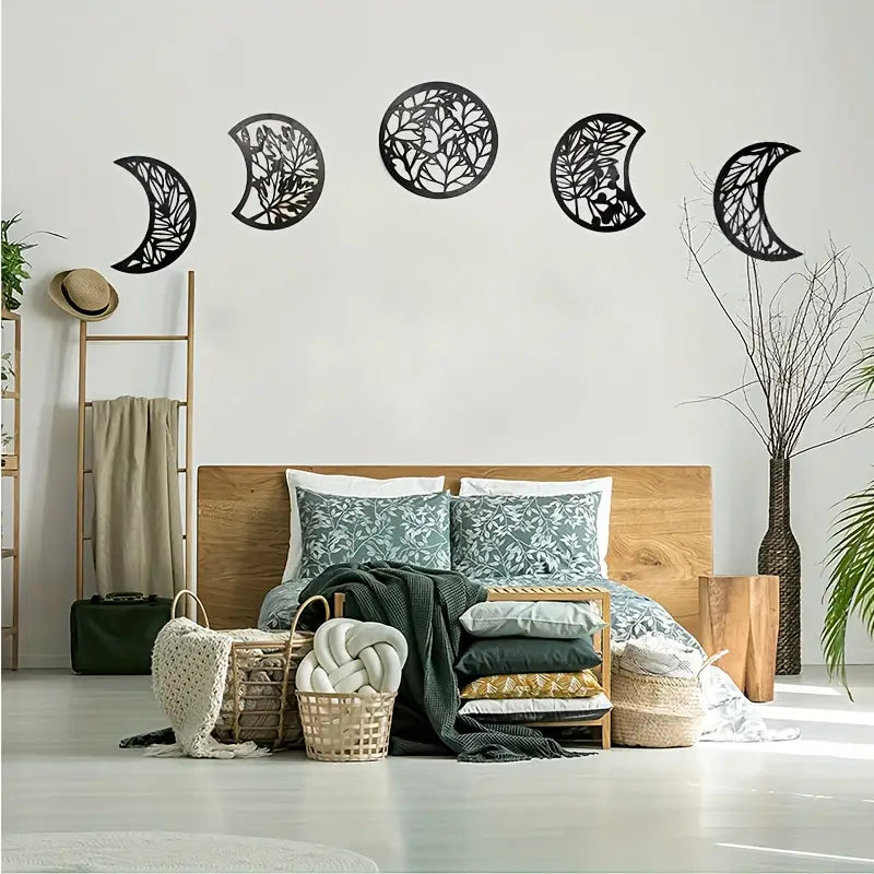 Moon Phase Wall Decor Set