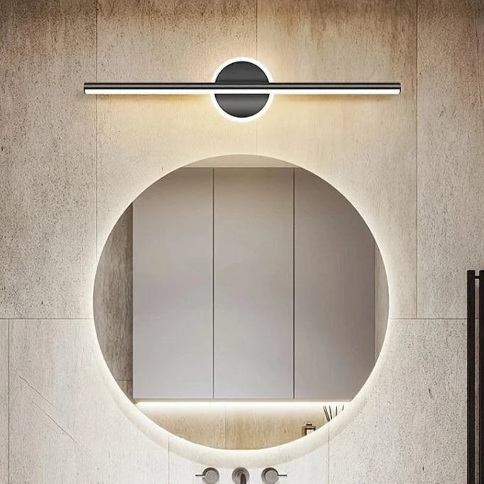 Matte Black LED Vanity Light