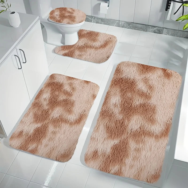 Bathroom Carpet 4 Set