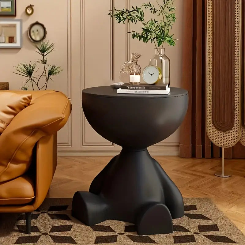 Bear-Shaped Plastic Side Table