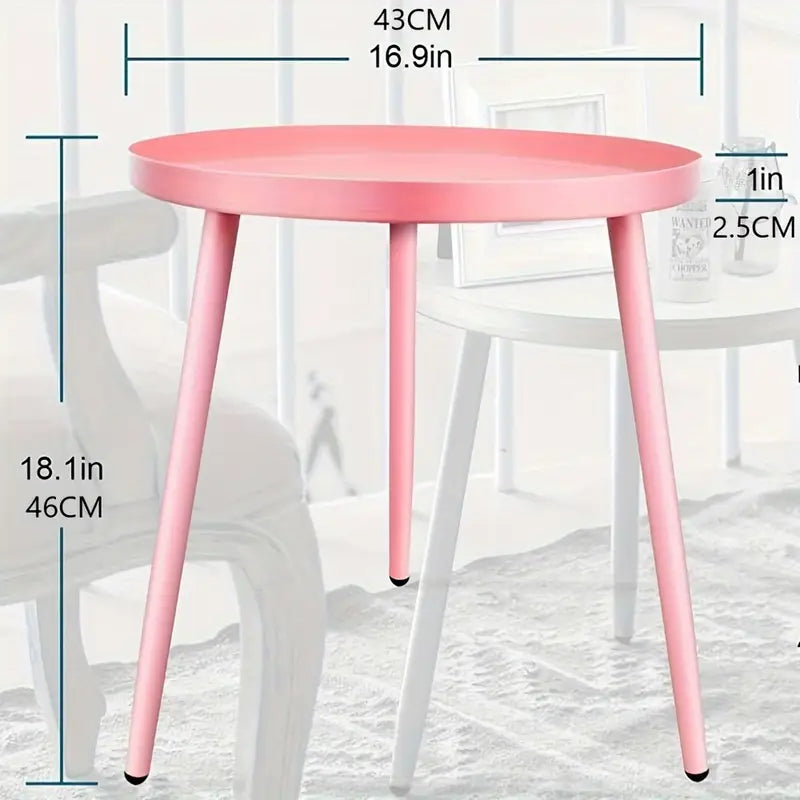 Stainless Steel End Table