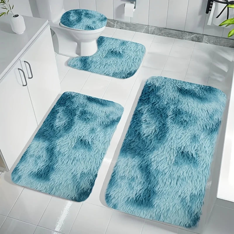 Bathroom Carpet 4 Set
