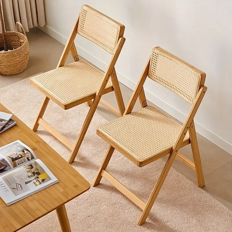 Modern Bamboo Folding Chair