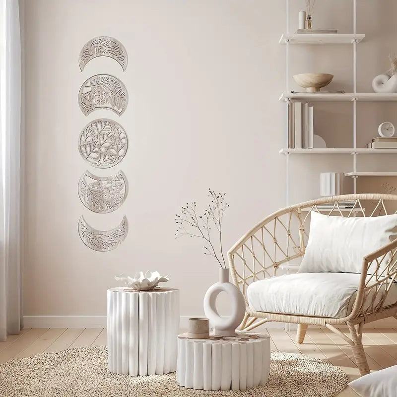 Moon Phase Wall Decor Set