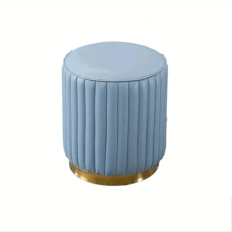 Chic Round Makeup Stool