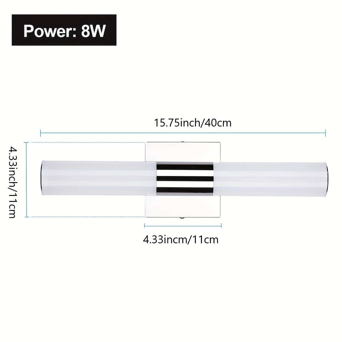 Stainless Steel Vanity Light