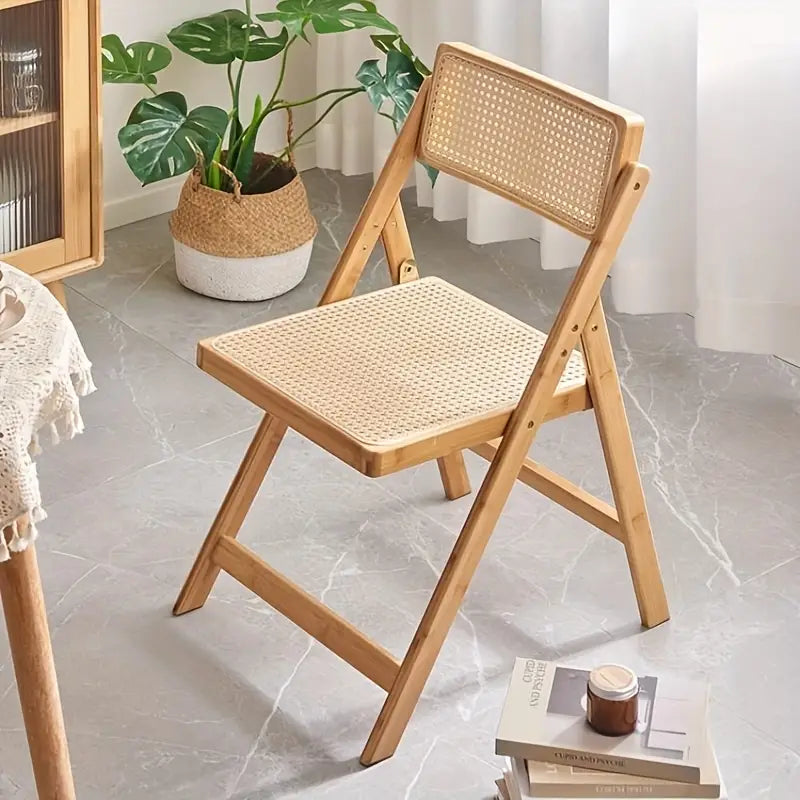 Modern Bamboo Folding Chair