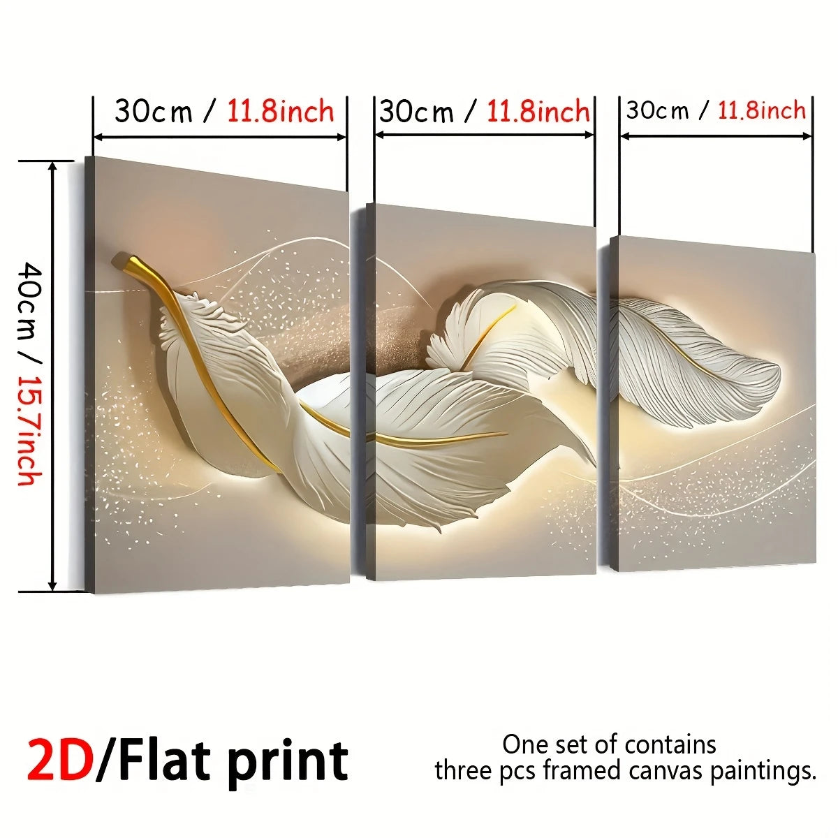 Modern Feather Art Prints