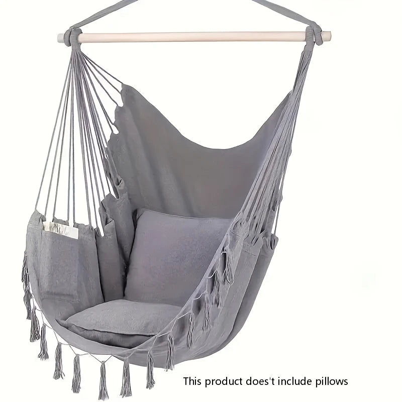Outdoor Tassel Hammock Chair