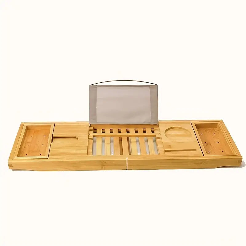 Bamboo Bath Tray Adjustable