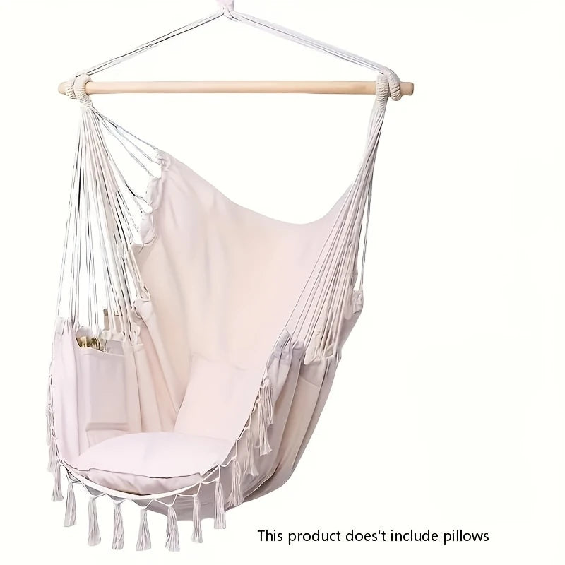 Outdoor Tassel Hammock Chair
