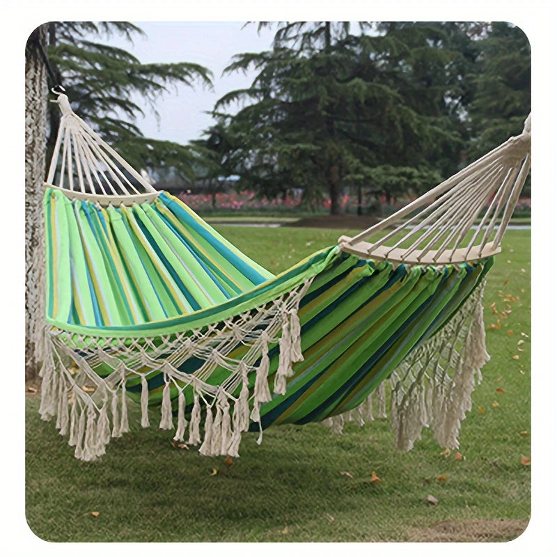 Tusheng Bohemian Style Hammock with Tassels