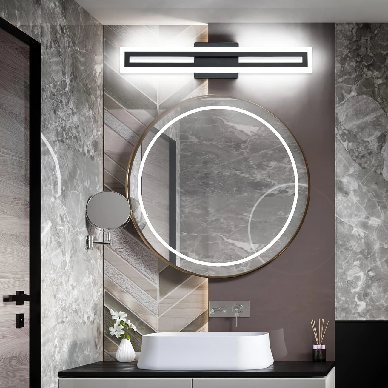 LED Bathroom Light Fixtures