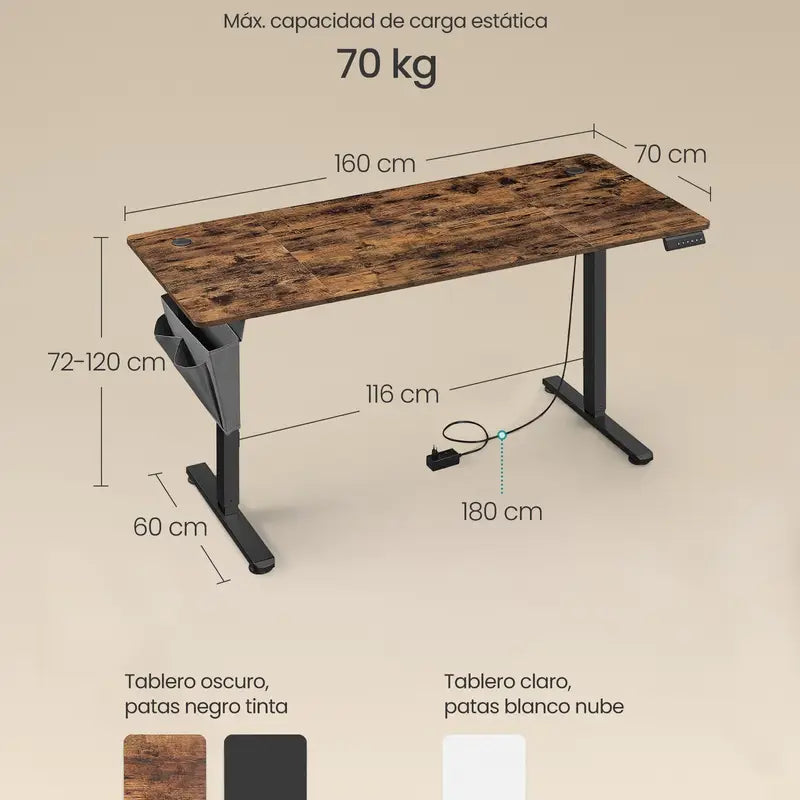 Office Desk With Adjustable Height