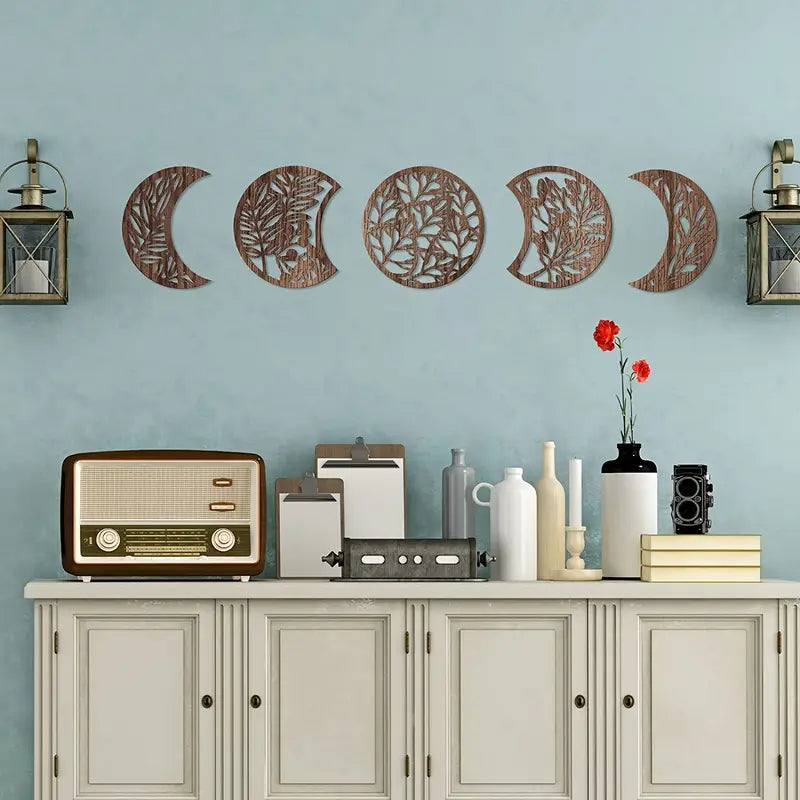 Moon Phase Wall Decor Set