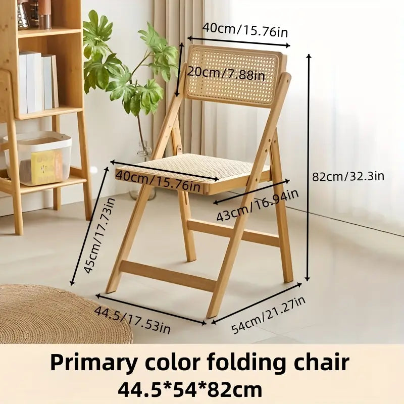 Modern Bamboo Folding Chair