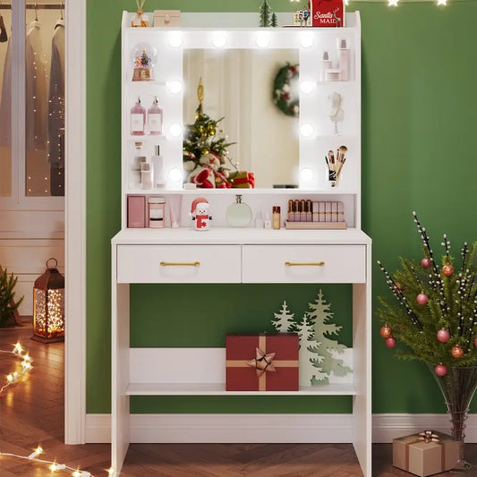 Vanity Table with Mirror