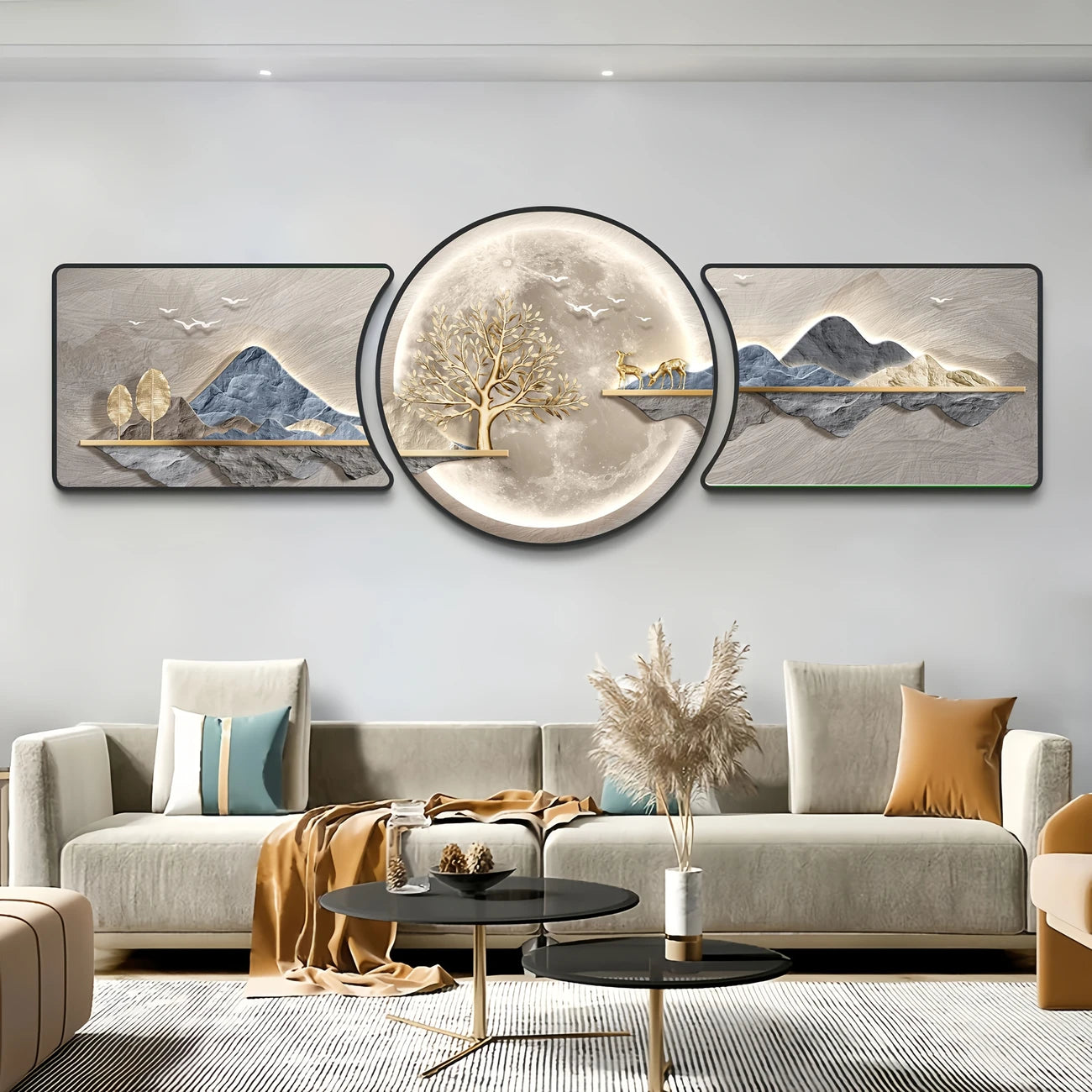 HD Abstract Landscape Wall Art