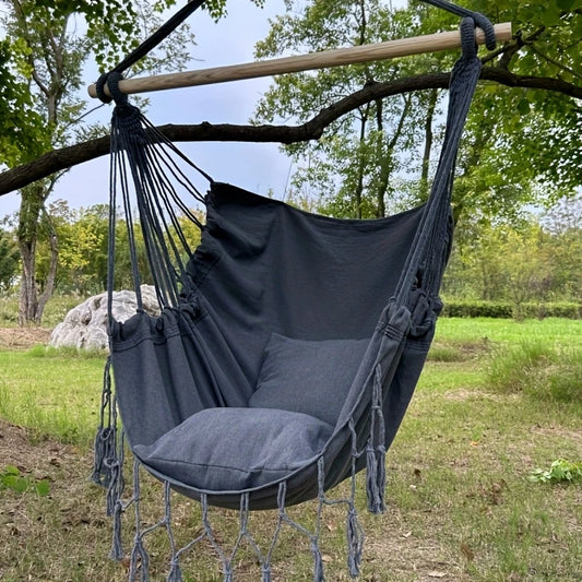 Outdoor Tassel Hammock Chair