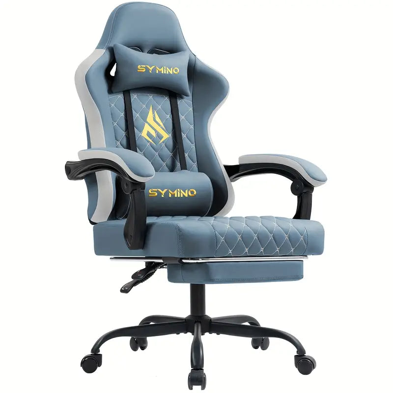 Gaming Chair with Footrest