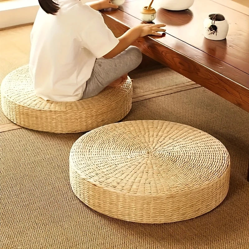 Thick Grass Meditation Cushion