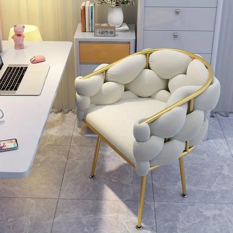 Luxury Backrest Dressing Chair