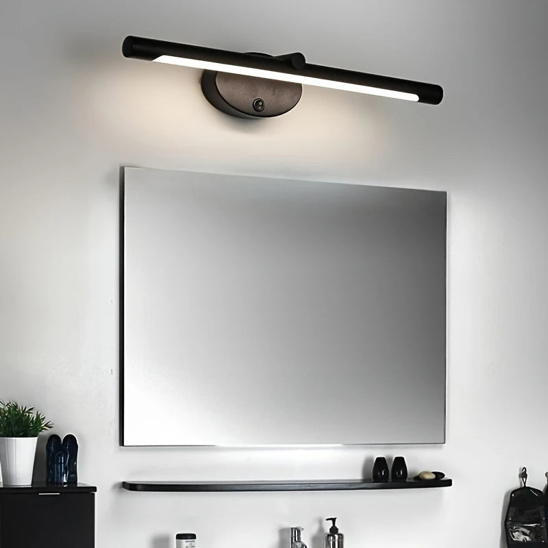 Matte Cast Iron LED Vanity Light Bar