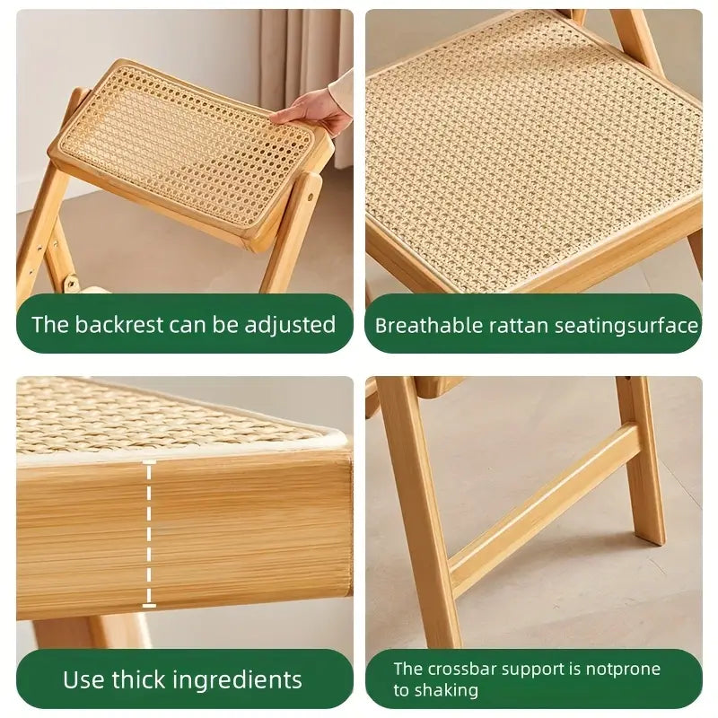 Modern Bamboo Folding Chair