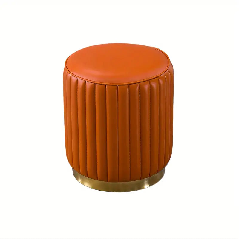Chic Round Makeup Stool
