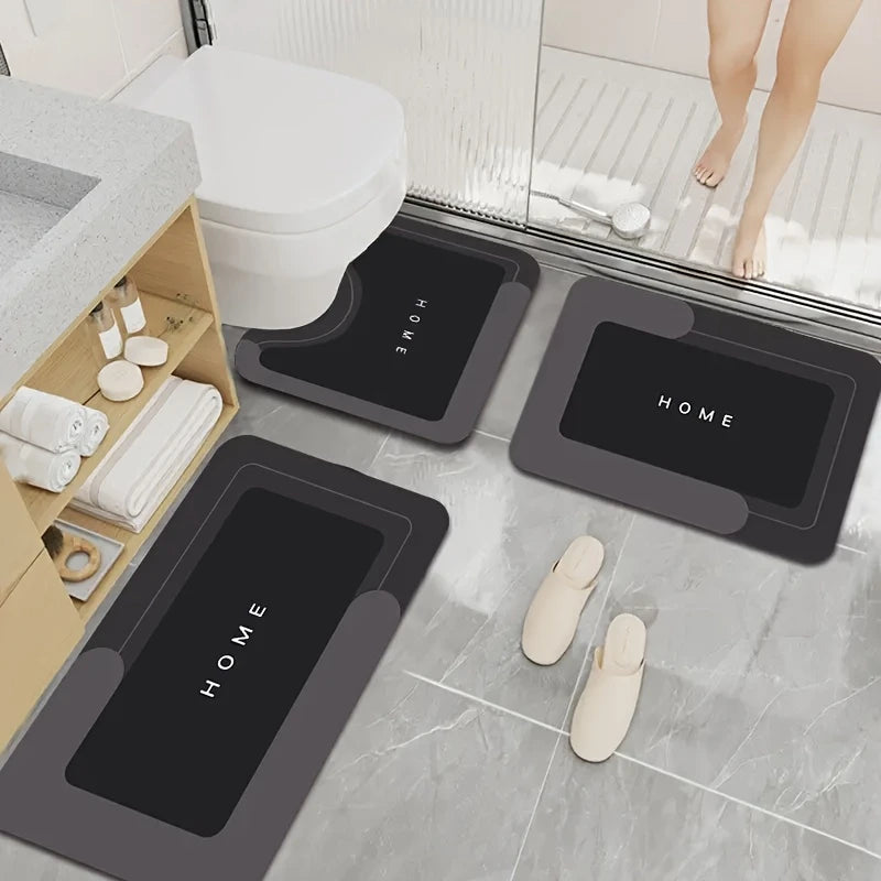 Bathroom Carpet 3-Set