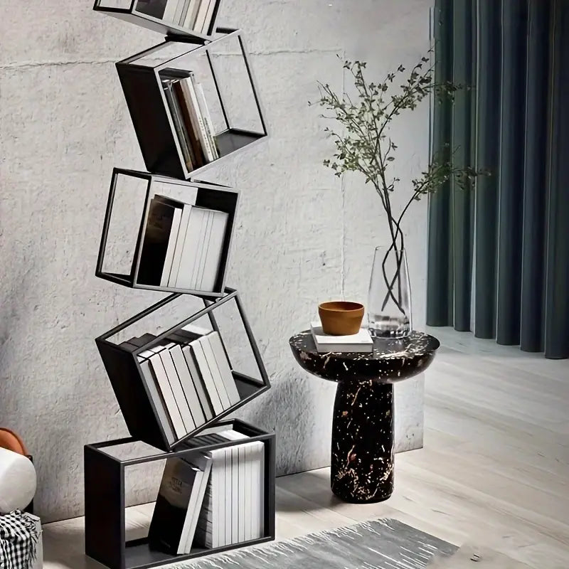 Contemporary Metal Magazine & Newspaper Holder