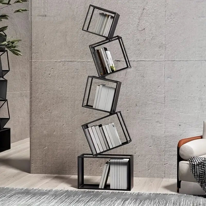 Contemporary Metal Magazine & Newspaper Holder