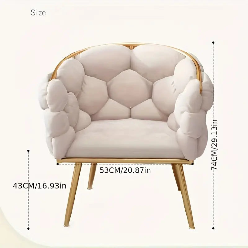 Luxury Backrest Dressing Chair