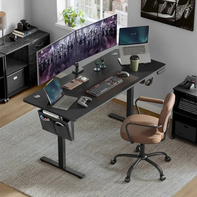 Office Desk With Adjustable Height