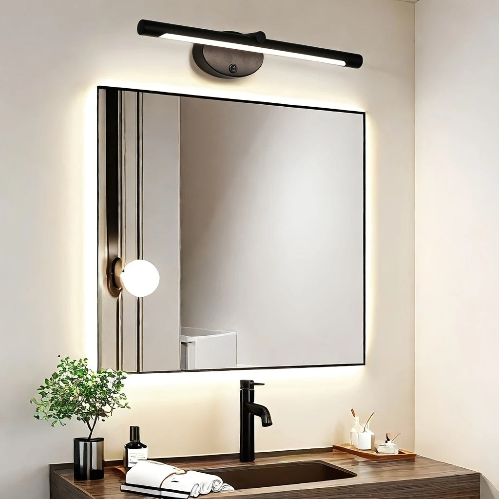 Matte Cast Iron LED Vanity Light Bar