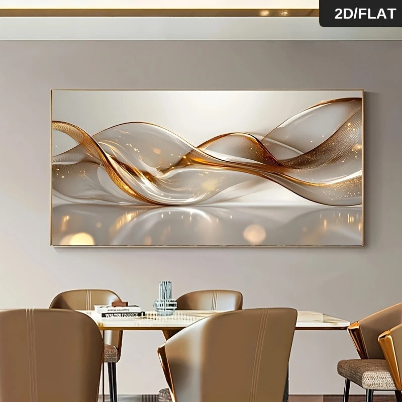Frameless Modern Abstract Canvas Wall Art