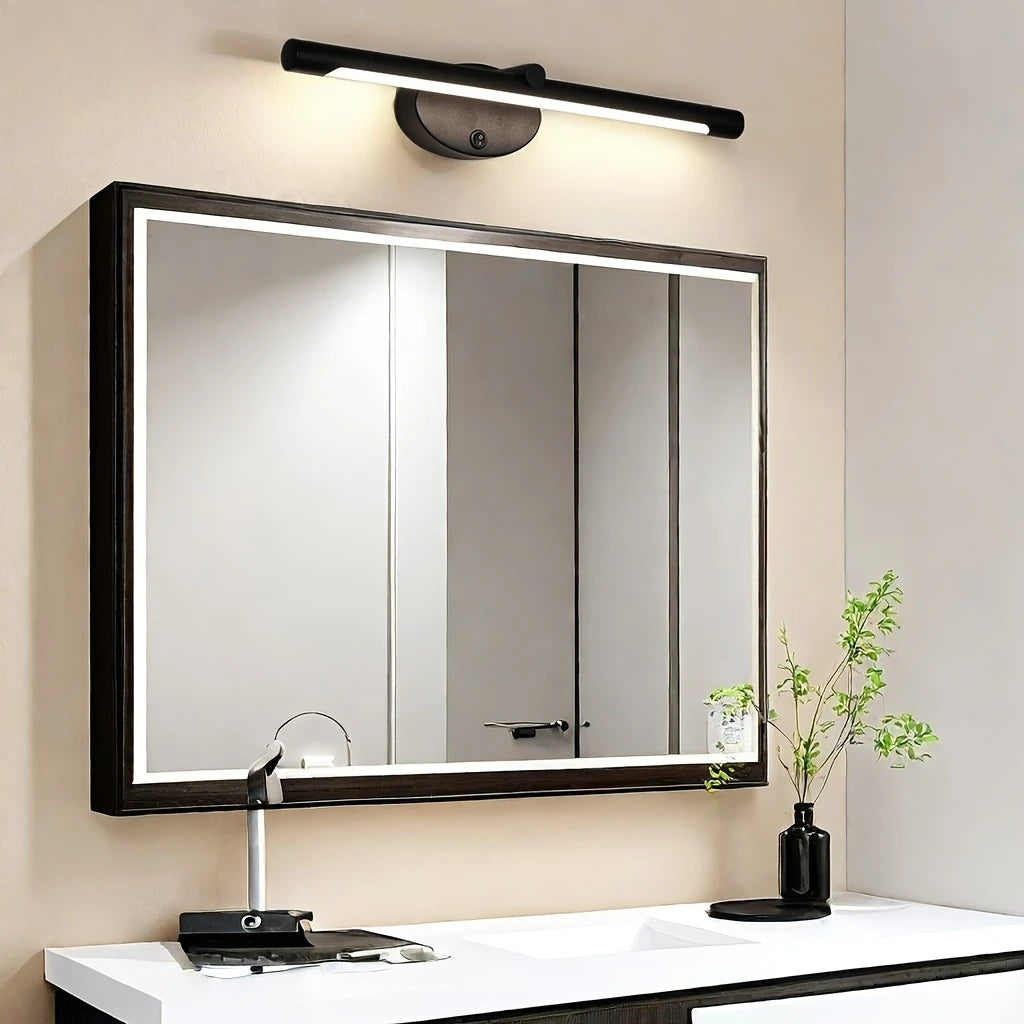 Matte Cast Iron LED Vanity Light Bar