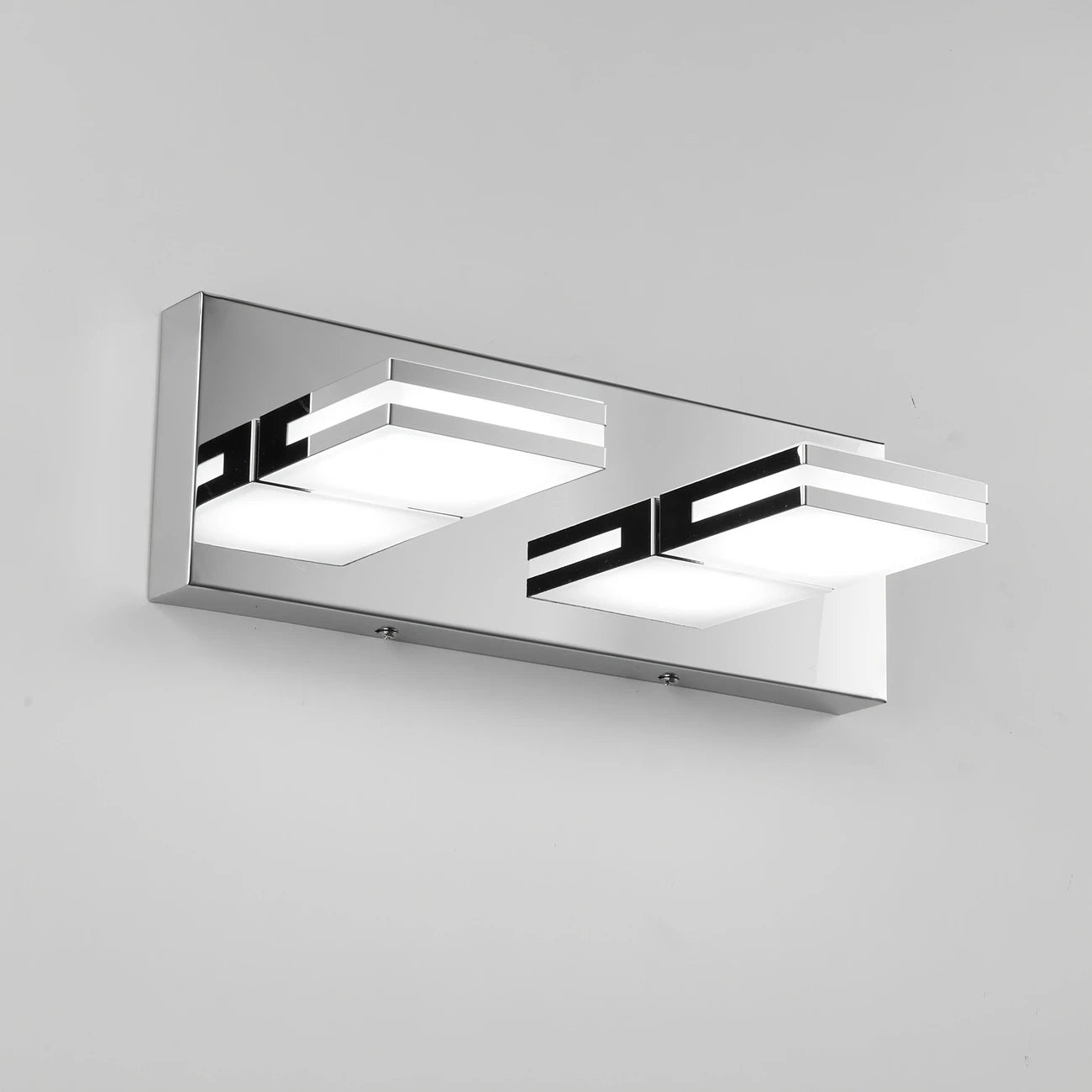 Light Matte Black LED Bathroom Vanity Fixture