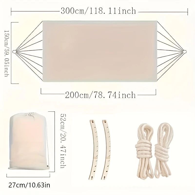 Tusheng Bohemian Style Hammock with Tassels