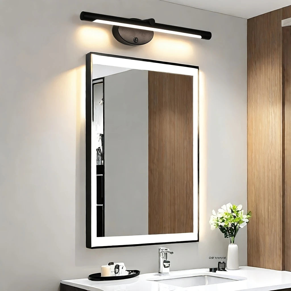 Matte Cast Iron LED Vanity Light Bar