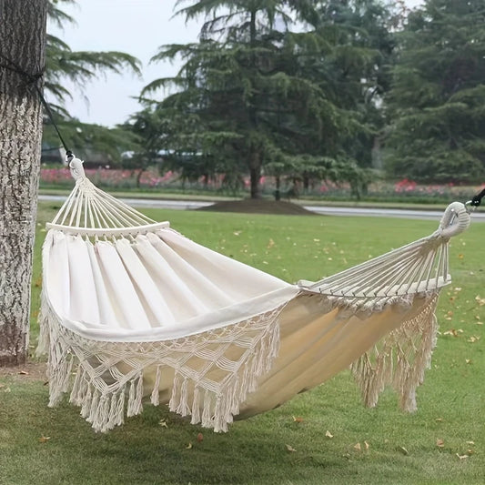Tusheng Bohemian Style Hammock with Tassels