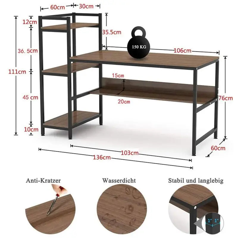 Modern Wooden Desk
