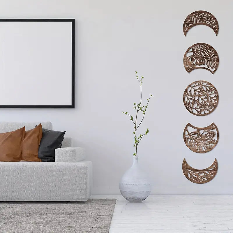 Moon Phase Wall Decor Set