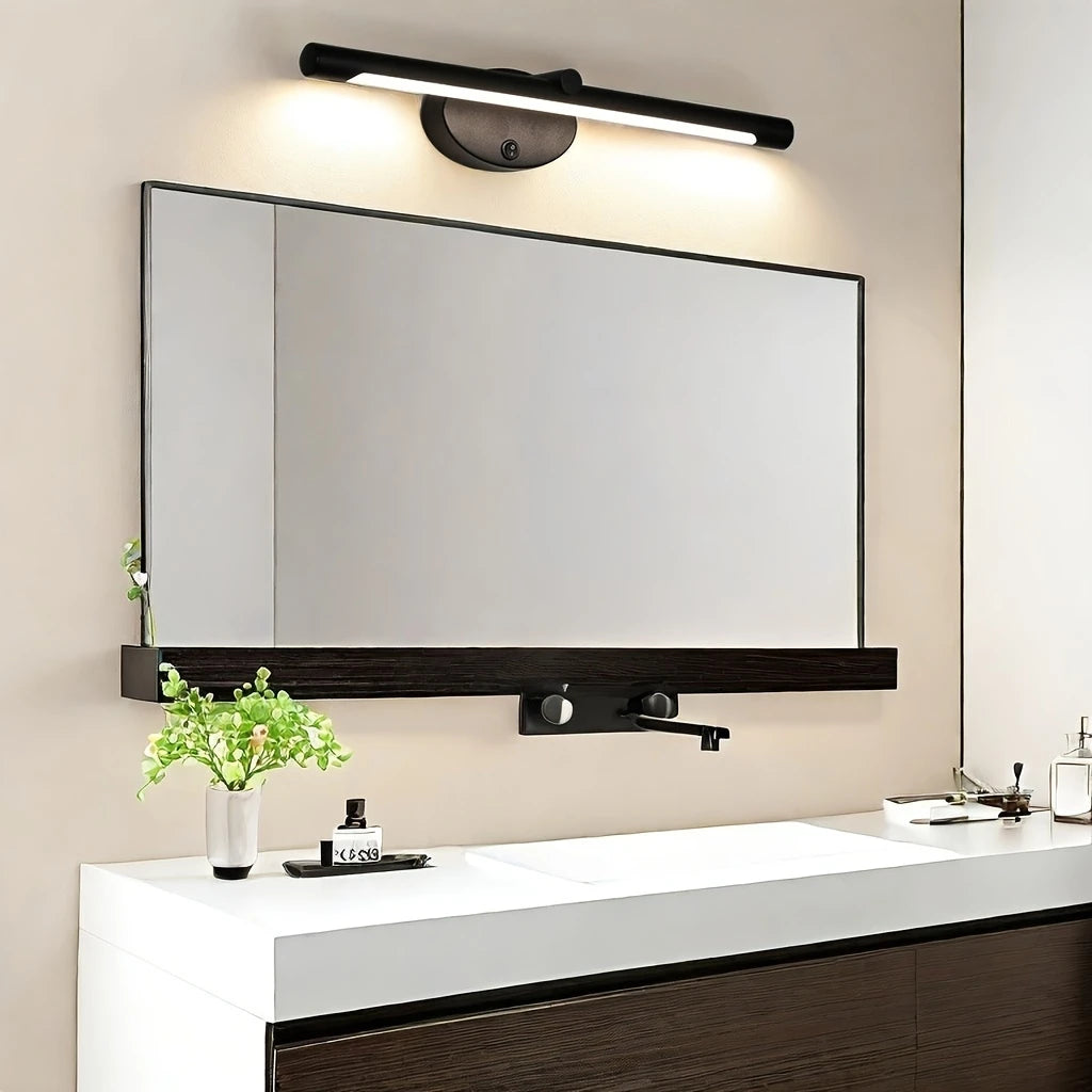 Matte Cast Iron LED Vanity Light Bar
