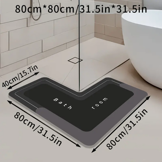 Corner Bathroom Carpet
